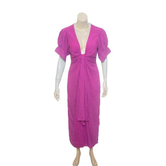 Free people Vintage Summer Midi Dress XS 2 Women's Casual Endless Summer 38066 - Picture 3 of 4